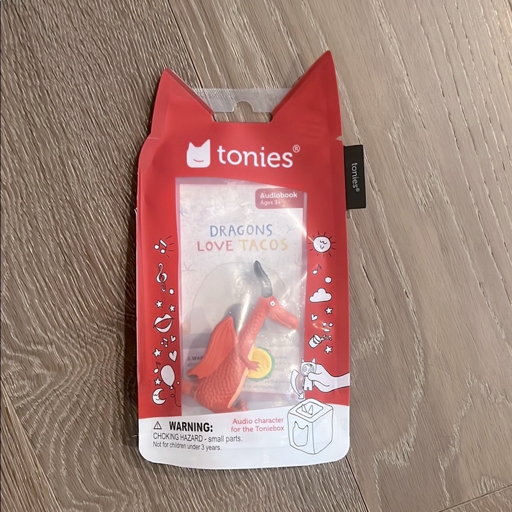 Tonies Dragons Love Tacos Character. NWT.
